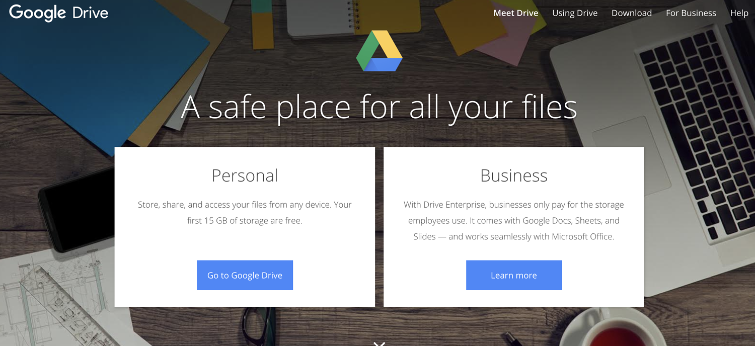 google drive remote work tool