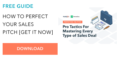 sales pitch