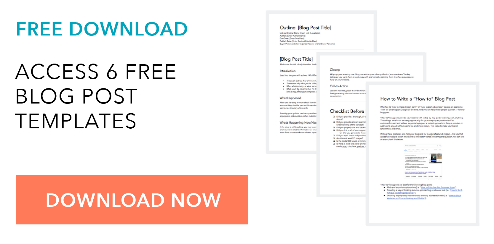  blog post templates